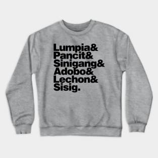 Filipino Foodie Crewneck Sweatshirt